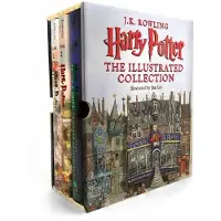 Scholastic Harry Potter: The Illustrated Collection (Books 1-3 Boxed Set)