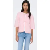 ONLY Onlsimoni 2/4 Bow Cardigan Knt Noos - Pink - M