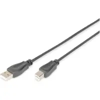 Digitus USB 2.0 CONNECTION CABLE, TYPE A - B (AK-300105-018-S)
