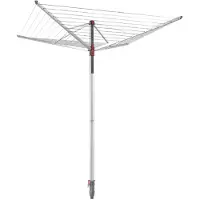 Vileda Ulkoiluvaatteiden kuivausteline Vileda Sun Lift Compact 168250 musta valkoinen alumiini 40 m