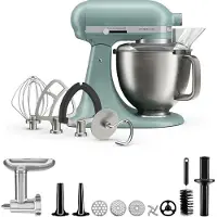 KitchenAid Artisan Plus yleiskone lihamyllyllä 4,7 litraa, mint julep