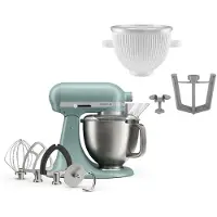 KitchenAid Artisan Plus yleiskone jäätelökone lisäosalla, mint julep