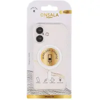 Onsala Collection TPU-suojakuori MagSerie iPhone 16 läpinäkyvä