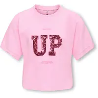 ONLY Kogstella S/S Print Jrs - Pink - 146-152