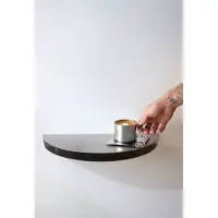 MOEBE - Half Moon Hylly Small Stainless Steel