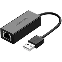 UGREEN external network card RJ45 - USB 2.0 100 Mbps Ethernet black (CR110 20254)