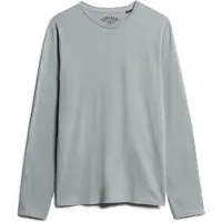 Superdry for man. M6010879A Classic Essential blue t-shirt (XL), Casual, Cotton, Long sleeve