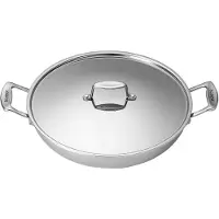 Scanpan Fusion 5 tarjoilupannu kannella, 32 cm ruostumaton teräs