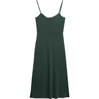 Superdry for woman. W8011419A Green open back knit dress (XL), Casual, Viscose, Modal, Sleeveless / Straps