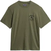 Superdry for man. M1012210A Merchant Store graphic T-shirt green (S), Casual, Cotton, Short sleeve