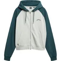 Superdry for woman. W2012287A Essential Logo Sweatshirt green (XS), Casual, Cotton