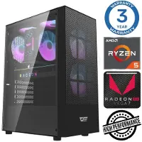 INTOP Tietokone Ryzen 5 5600GT 32GB 500SSD M.2 NVME Radeon RX Vega 7 no-OS