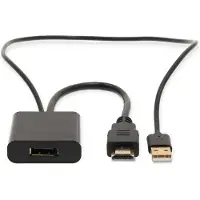 Nedis HDMI - DisplayPort + USB-A sovitin