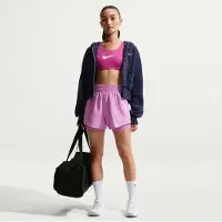 Nike One Treenishortsit Dri-FIT High Waisted 3'' 2 IN 1 - Pinkki/Valkoinen Nainen, koko XX-Large