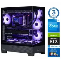 INTOP Tietokone AQUA i5-14400F 32GB DDR5 1TB SSD M.2 NVME RTX5060Ti 8GB WIN11