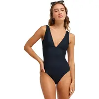 Roxy Love Elongated One Piece - Black - XS