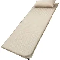 King Camp Comfort - itsestään täyttyvä yhden hengen patja - beige