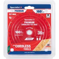 Specialist+ Katkaisulaikka Specialist+ LTW1603620-T; 160x20x1,0 mm; Z36; 15°