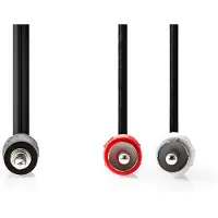 Nedis 3.5 mm uros - 2x RCA uros stereoaudiokaapeli