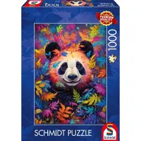 Schmidt Panda in a Rainbow-coloured Forest 1000p palapeli