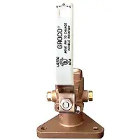 Groco Seacock Triangle Base Kuulaventtiili 38 Mm