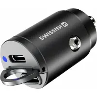Swissten USB-autolaturi Nano 45 W, 2 x USB-C PD,