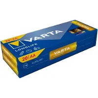 Varta – Pitkäikäinen AA-kuutioparisto - 20 kpl (4106101130)