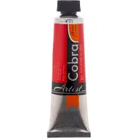 Cobra Artist Water-Mixable Oil Colour tub Pyrrole Red 315