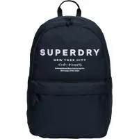 Superdry unisex. W9110426A Backpack Logo Montana navy (OSFA), Casual, Polyester