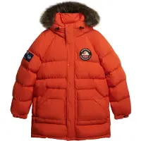 Superdry for man. M5012208A Parka Long Everest Baffled orange (XXL), Casual, Polyester