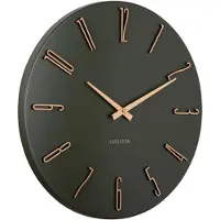 Karlsson seinäkello Esmerado luxury green KA6072GR