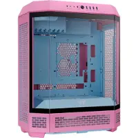 Thermaltake The Tower 600 -miditornikotelo ikkunalla, bubble pink