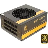 Inter-Tech SAMA FTX-850-B Armor 850W -virtalähde, 80 Plus Gold