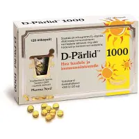 Pharma Nord D-pearls 1000 kapselia n120