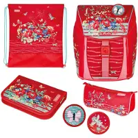 Herlitz FiloLight Plus Speed, Pencil pouch, Urheilukassi, Kynäkotelo, Koululaukku, Tyttö, Peruskoulu & ala-aste, Reppu, 16 L, Etutasku, Sivutasku (50037865)