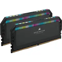 Corsair 64GB (2 x 32GB) Dominator Platinum RGB, DDR5 5200MHz, CL40, 1.25V, musta