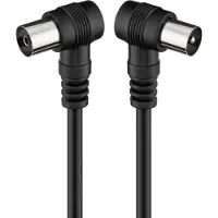 Pro Kulmikas antennikaapeli (<70 dB) 2x suojattu