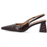 Bianco Biamaralyn Slingback Croco Patent - Burgundy - 40