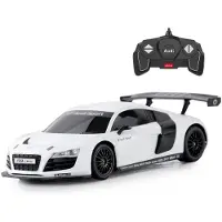 Rastar RC-auto 1:18 Audi R8 valkoinen