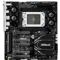 Asrock TRX50 WS - Emolevy - ATX Extended - Socket sTR5 - AMD TRX50 piirisarja - USB4, USB-C 3.2 Gen 2x2, USB 3.2 Gen 2, USB 3.2 Gen 1 - 10 Gigabiti...