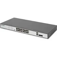 Digitus DN-95342-1, Hallitsematon, Fast Ethernet (10/100), Täysin kaksipuolinen, Telineasennus, 1U
