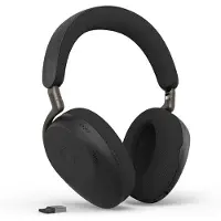 Jabra Evolve3 85 LINK390A langaton headset + langaton latausalusta, UC, musta