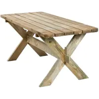 Hortus Pöytä, Painekyllästettyä Mäntyä 177x76 Cm, Authentic
