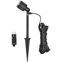 Konstsmide 7443-000 Amalfi musta puutarhaspotti 12V