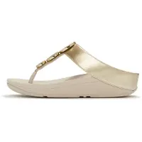FitFlop Halo Crystal Toe-Post Sandals - Gold - 39