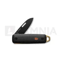 The James Brand The Elko - Black / Fire kääntöveitsi