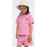 Kids Only Kmgvega Life Ss Reg Emb Tee Box Jrs Noos - Pink - 116