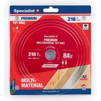 Specialist+ Katkaisulaikka Specialist+ LMM2168430-T; 216x30x1,4 mm; Z84; 0°