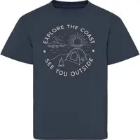 Didriksons Mynta T-paita, Navy, 90
