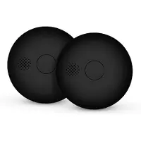 Housegard Luma Smart wireless series-connected smoke alarm incl. 10-year battery 2-pack, black